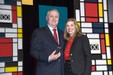 Tom Curtis, Precise Systems Chief Executive Officer and UGA Alumnus, accepting the Bulldog 100 Award. 